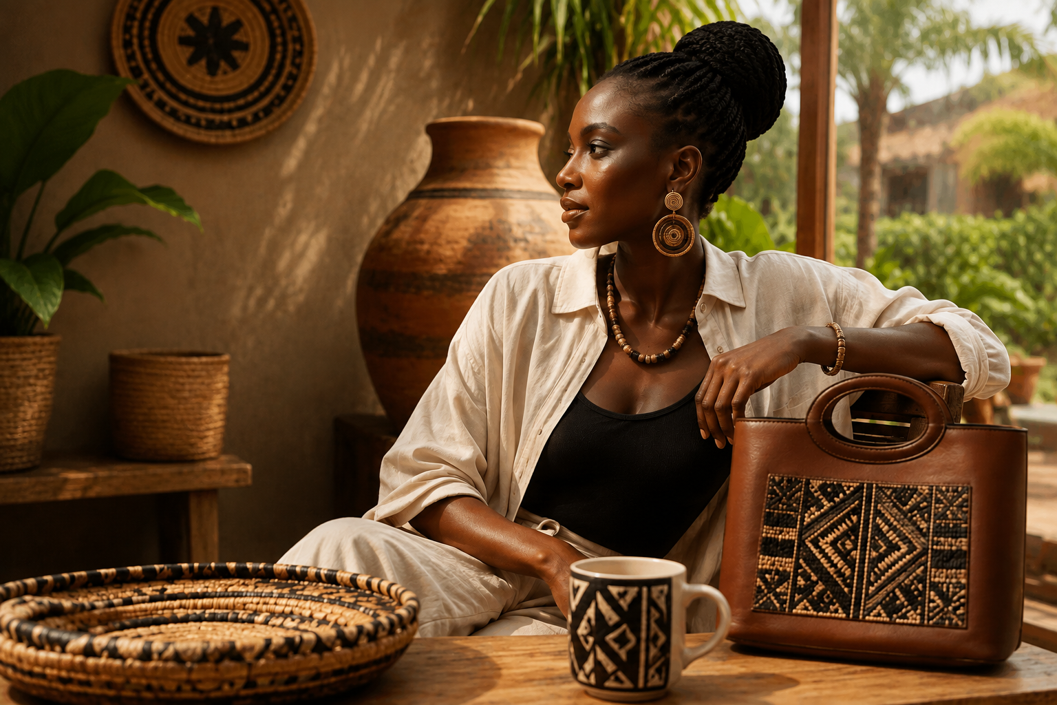 Heritage batik-print looks from the Zeeoma collection